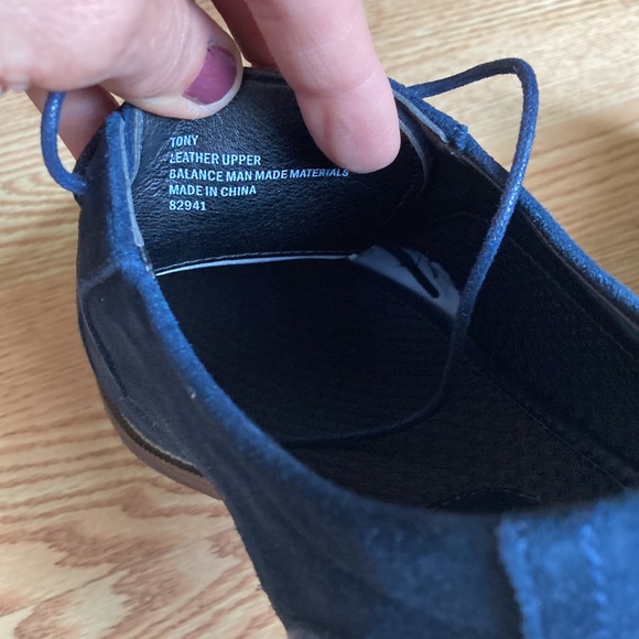 Carlo Morandi blue suede shoes - Picture 5 of 8